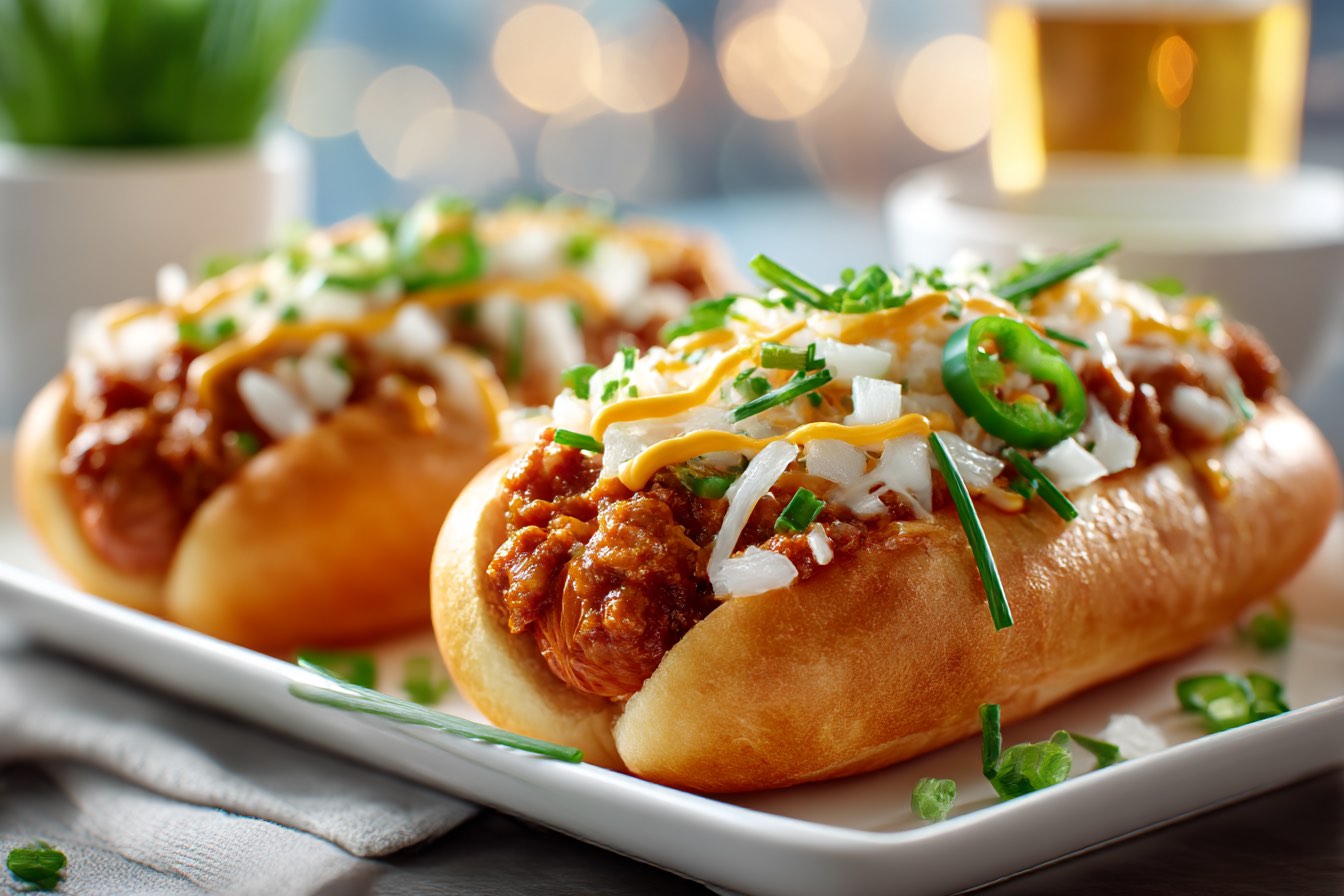 Loaded Chili Dogs